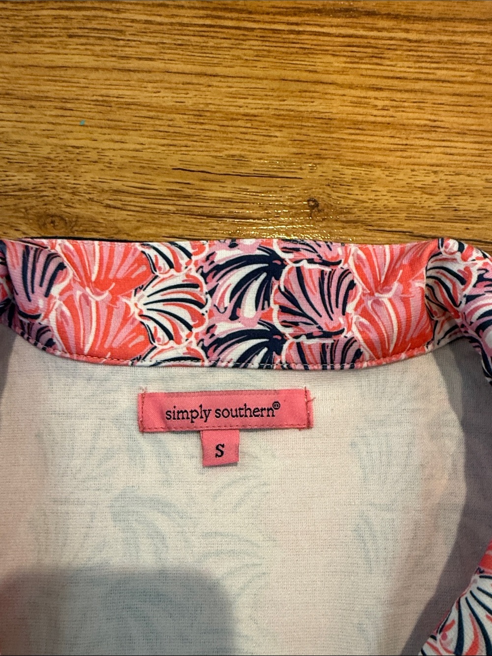 Simply Southern Dress Size Small Shell pattern - Picture 3 of 4